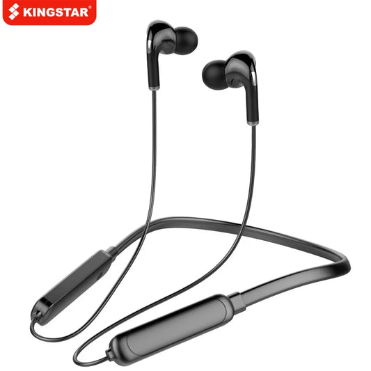 KINGSTAR BT-71 Bluetooth 5.1 Earphone Neck-Mounted Wireless Headphones HiFi Stereo Sports Running Headset For IOS Android Phone