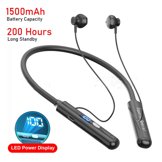 200 Hours Playback Wireless Earphones Bluetooth Headphones Sports Waterproof Earbuds No Delay Gaming Headset For Xiaomi iPhone