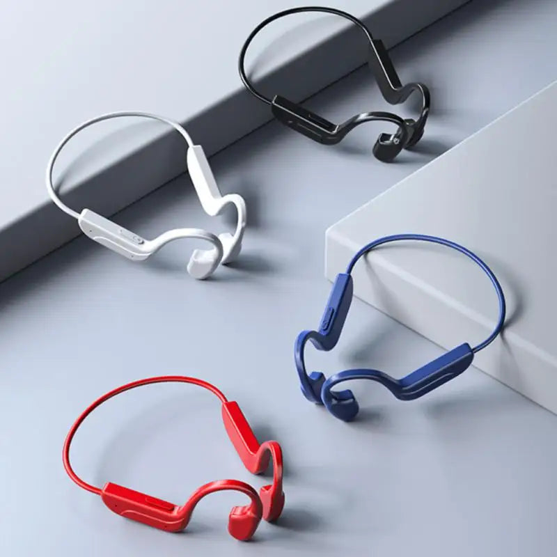 G10 Bone Conduction Earphones Bluetooth-compatible 5.0 Double Noise Reduction Headset Waterproof Wireless Sport Headphones